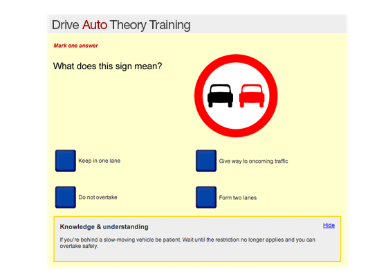 Theory Training